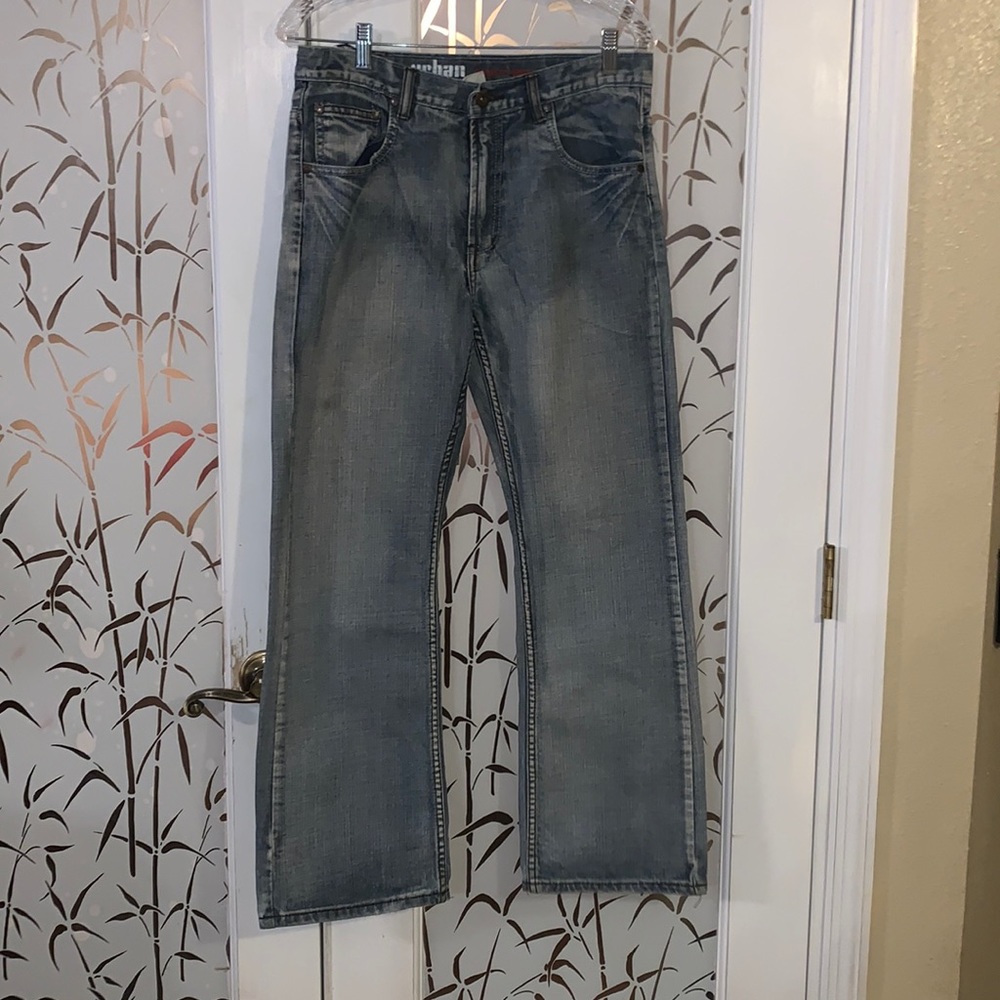 Urban pipeline jeans.